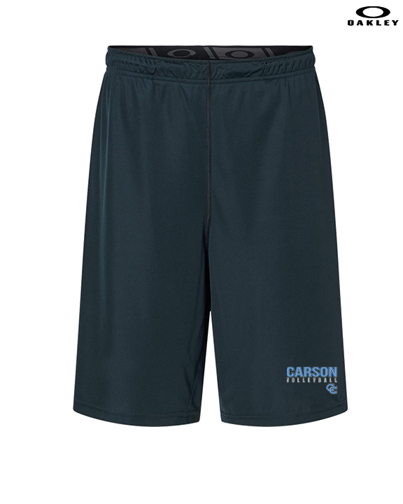 Carson HS Volleyball Main Logo 1 - Oakley Shorts