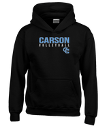 Carson HS Volleyball Main Logo 1 - Unisex Hoodie