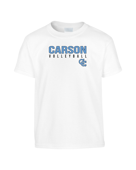 Carson HS Volleyball Main Logo 1 - Youth Shirt