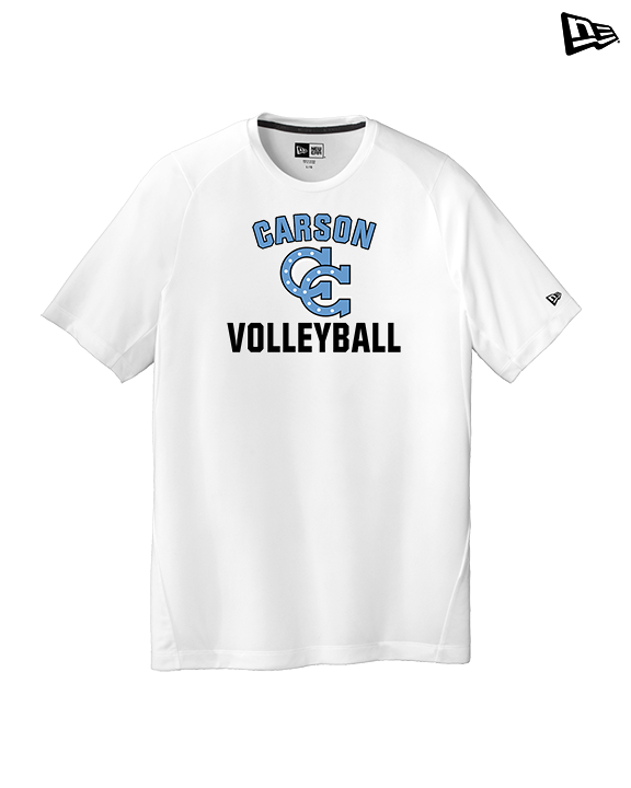 Carson HS Volleyball Main Logo 2 - New Era Performance Shirt