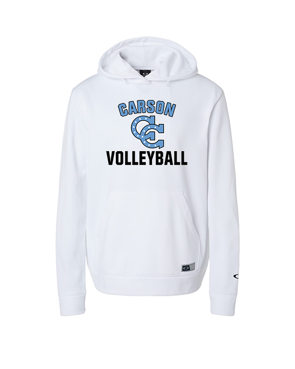 Carson HS Volleyball Main Logo 2 - Oakley Performance Hoodie