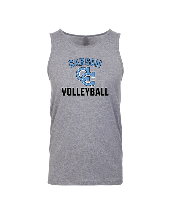 Carson HS Volleyball Main Logo 2 - Tank Top