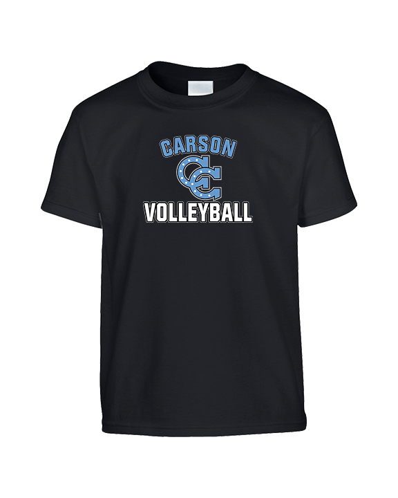 Carson HS Volleyball Main Logo 2 - Youth Shirt