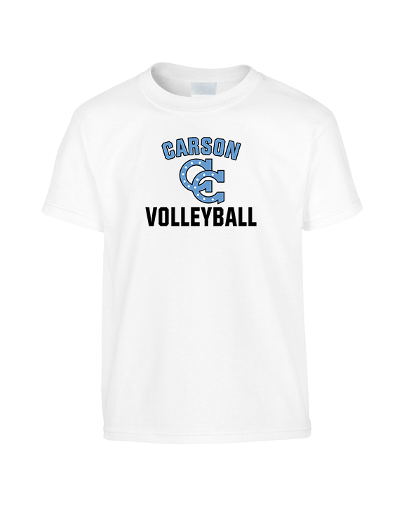 Carson HS Volleyball Main Logo 2 - Youth Shirt