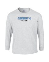 Carson HS Volleyball Main Logo 3 - Cotton Longsleeve