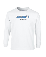Carson HS Volleyball Main Logo 3 - Cotton Longsleeve