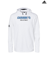 Carson HS Volleyball Main Logo 3 - Mens Adidas Hoodie