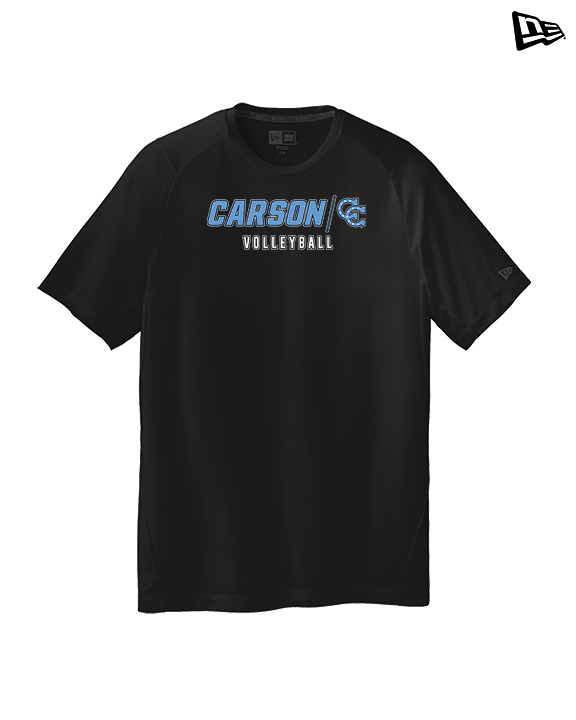 Carson HS Volleyball Main Logo 3 - New Era Performance Shirt