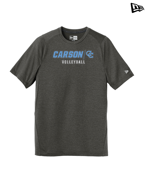 Carson HS Volleyball Main Logo 3 - New Era Performance Shirt