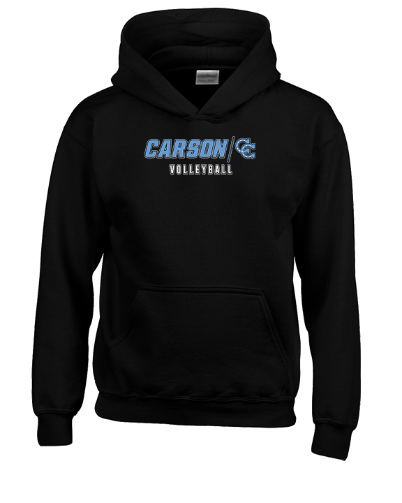 Carson HS Volleyball Main Logo 3 - Unisex Hoodie