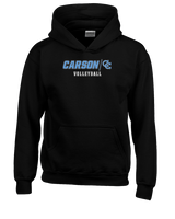 Carson HS Volleyball Main Logo 3 - Youth Hoodie
