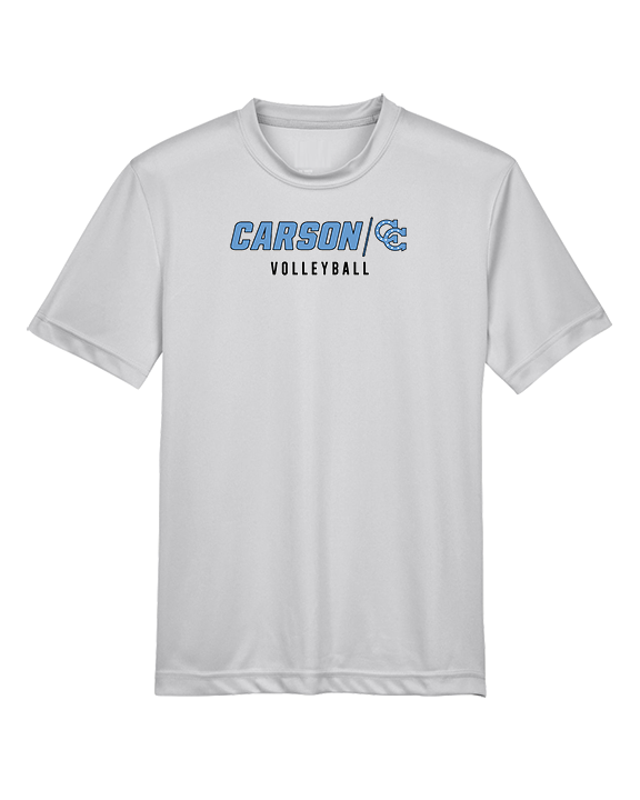 Carson HS Volleyball Main Logo 3 - Youth Performance Shirt