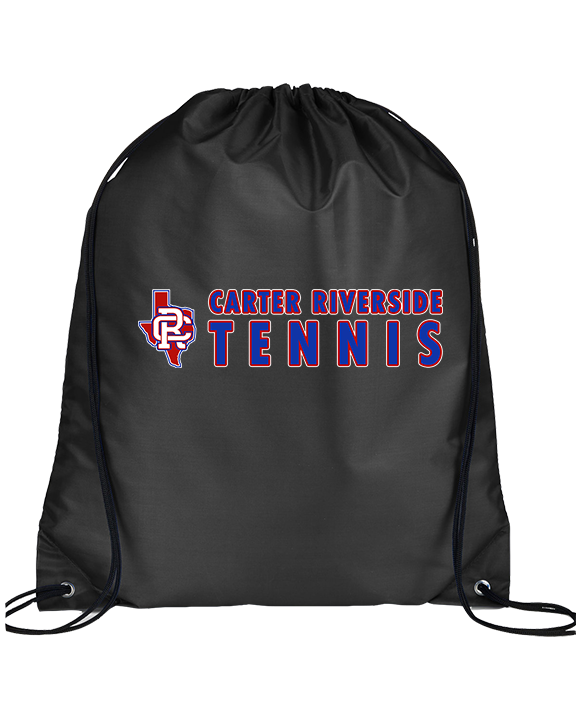 Carter Riverside HS Tennis Basic - Drawstring Bag