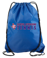 Carter Riverside HS Tennis Basic - Drawstring Bag