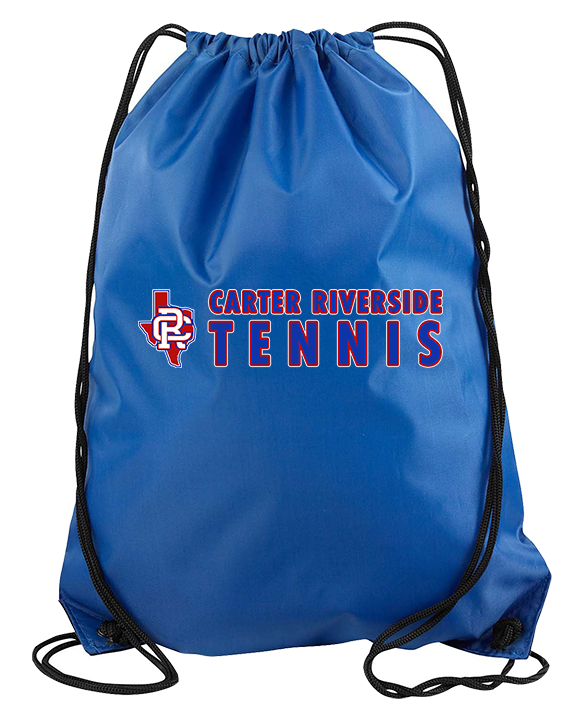 Carter Riverside HS Tennis Basic - Drawstring Bag