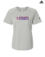 Carter Riverside HS Tennis Basic - Womens Adidas Performance Shirt