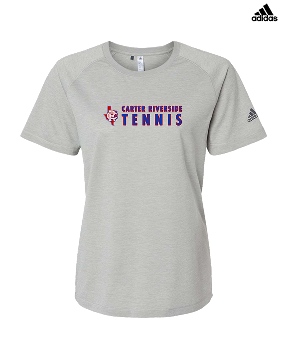 Carter Riverside HS Tennis Basic - Womens Adidas Performance Shirt