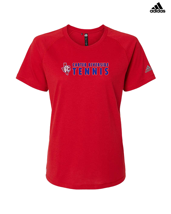 Carter Riverside HS Tennis Basic - Womens Adidas Performance Shirt