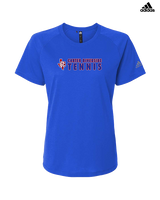 Carter Riverside HS Tennis Basic - Womens Adidas Performance Shirt