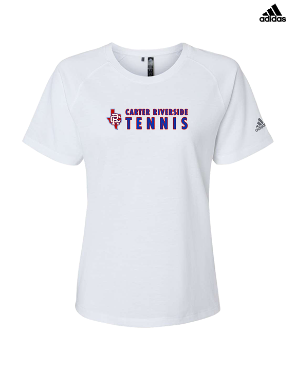 Carter Riverside HS Tennis Basic - Womens Adidas Performance Shirt