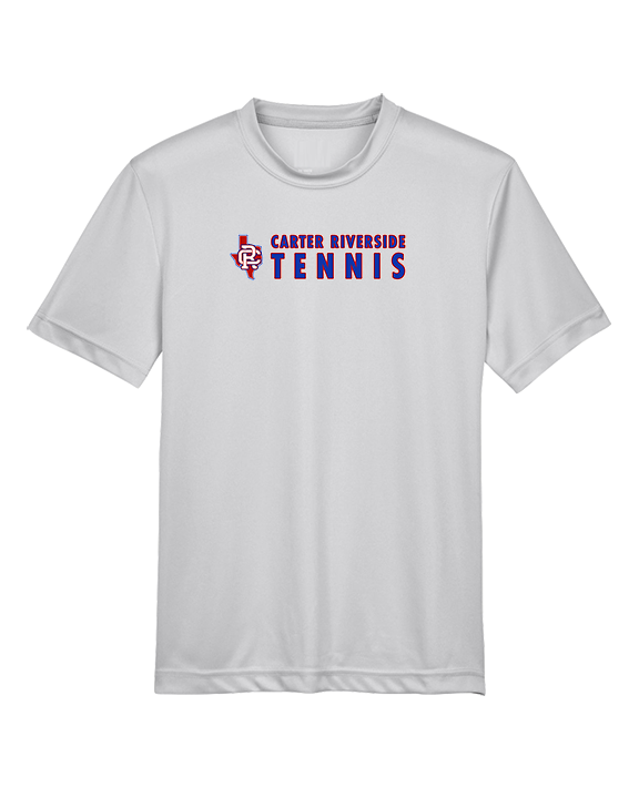 Carter Riverside HS Tennis Basic - Youth Performance Shirt