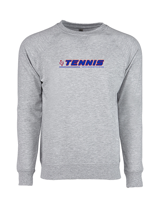 Carter Riverside HS Tennis Line - Crewneck Sweatshirt