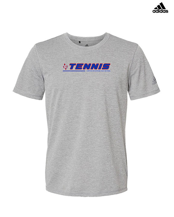 Carter Riverside HS Tennis Line - Mens Adidas Performance Shirt