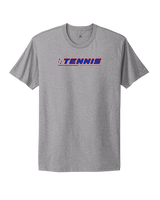 Carter Riverside HS Tennis Line - Mens Select Cotton T-Shirt