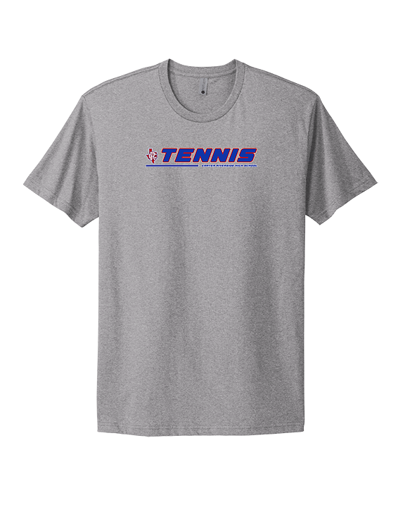 Carter Riverside HS Tennis Line - Mens Select Cotton T-Shirt