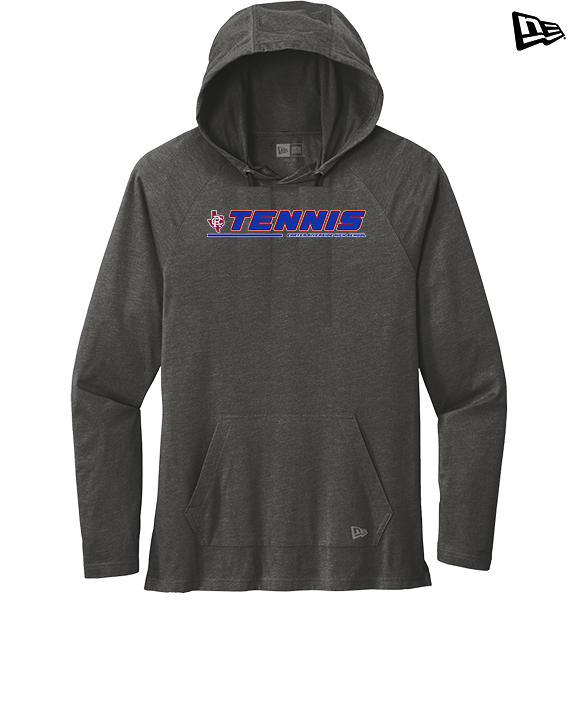 Carter Riverside HS Tennis Line - New Era Tri-Blend Hoodie