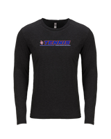 Carter Riverside HS Tennis Line - Tri-Blend Long Sleeve