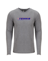 Carter Riverside HS Tennis Line - Tri-Blend Long Sleeve
