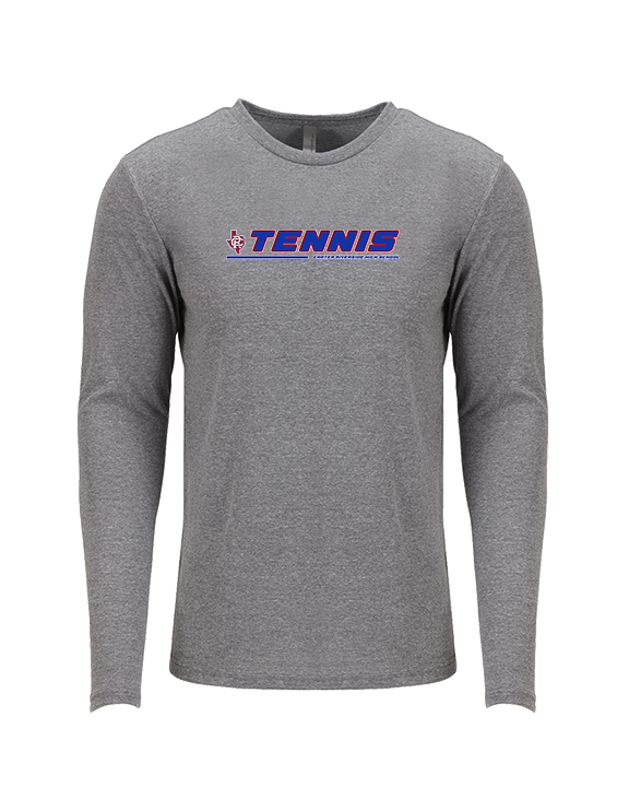 Carter Riverside HS Tennis Line - Tri-Blend Long Sleeve