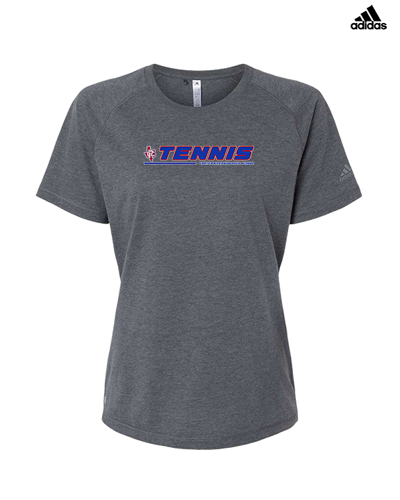 Carter Riverside HS Tennis Line - Womens Adidas Performance Shirt