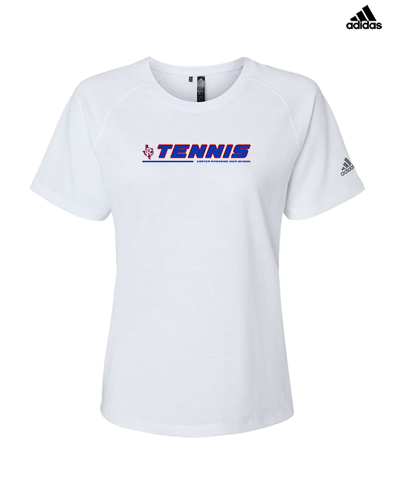 Carter Riverside HS Tennis Line - Womens Adidas Performance Shirt