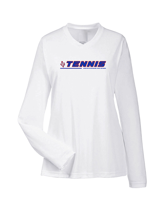 Carter Riverside HS Tennis Line - Womens Performance Longsleeve