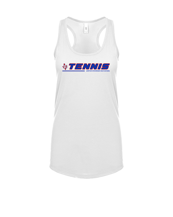Carter Riverside HS Tennis Line - Womens Tank Top