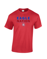 Carter Riverside HS Tennis Nation - Cotton T-Shirt
