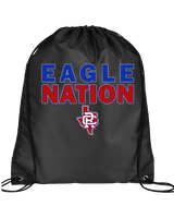 Carter Riverside HS Tennis Nation - Drawstring Bag