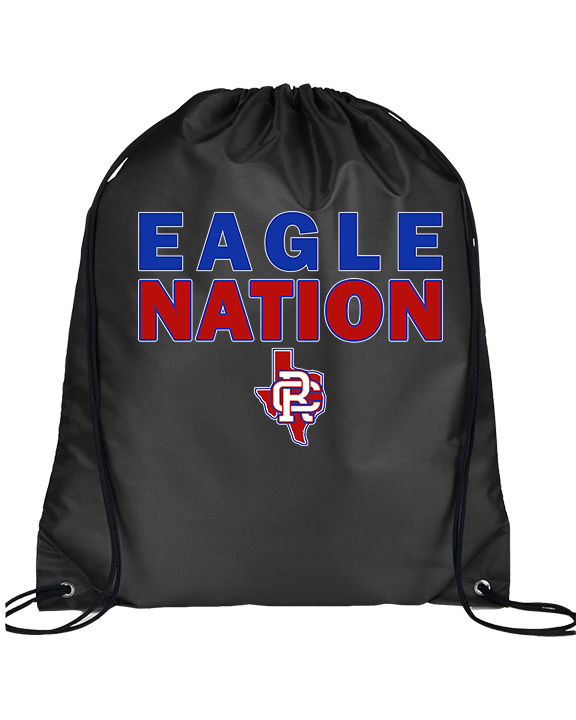 Carter Riverside HS Tennis Nation - Drawstring Bag