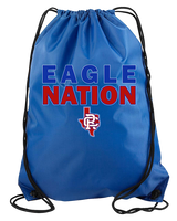 Carter Riverside HS Tennis Nation - Drawstring Bag