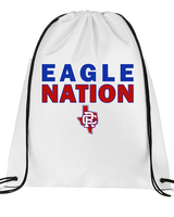 Carter Riverside HS Tennis Nation - Drawstring Bag