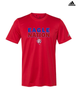 Carter Riverside HS Tennis Nation - Mens Adidas Performance Shirt
