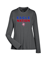 Carter Riverside HS Tennis Nation - Womens Performance Longsleeve