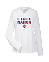 Carter Riverside HS Tennis Nation - Womens Performance Longsleeve