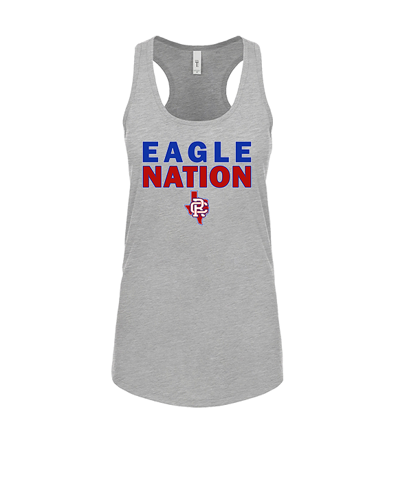 Carter Riverside HS Tennis Nation - Womens Tank Top