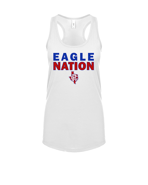 Carter Riverside HS Tennis Nation - Womens Tank Top