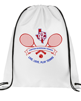 Carter Riverside HS Tennis Play Tennis - Drawstring Bag