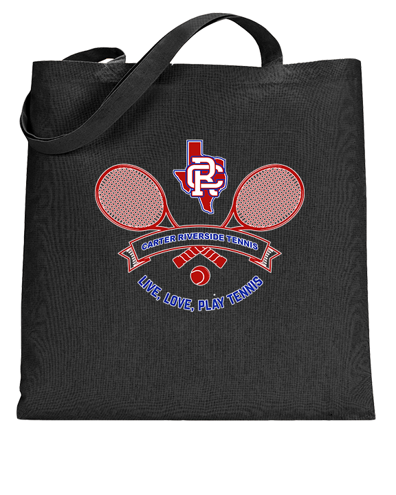 Carter Riverside HS Tennis Play Tennis - Tote