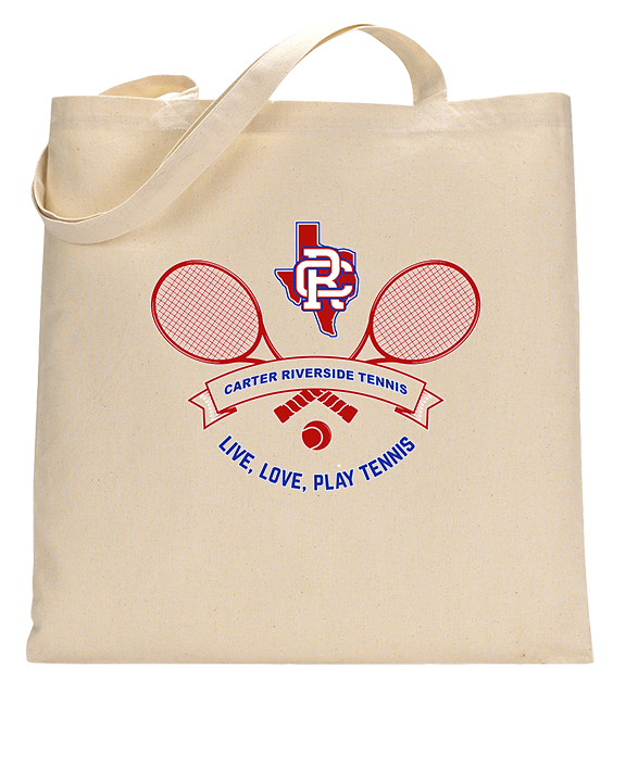 Carter Riverside HS Tennis Play Tennis - Tote